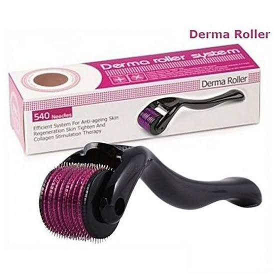 Derma Roller 0.5mm, Microneedling Roller For Face & Scalp