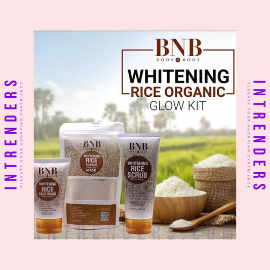 BNB Organic Rice Facial Skin Care Kit | Revitalize Your Skin Naturally