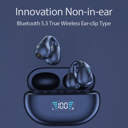 TWS Bluetooth Wireless Earphones/Earcuffs | Smart Touch Control LED Display