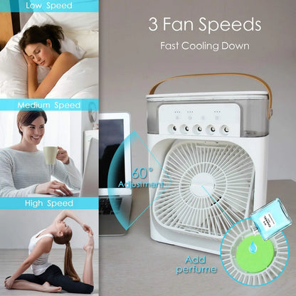 Portable Air Conditioner Fan Mini Evaporative Air Cooler