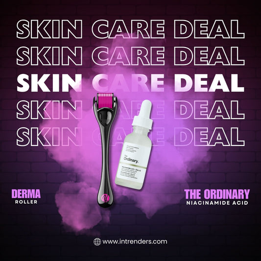 Skincare Deal: The Ordinary Niacinamide Serum + Derma Roller